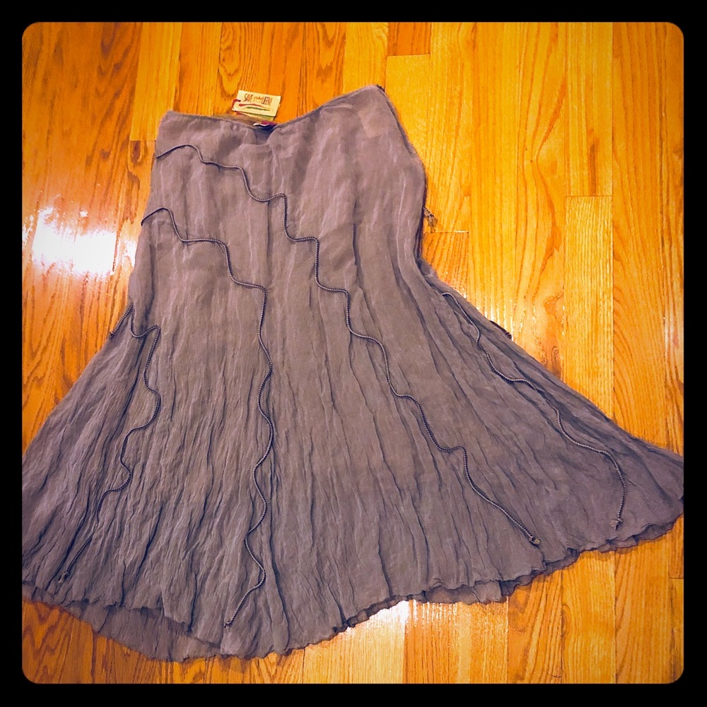 Beautiful posh long organza skirt